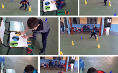 Atividade de coordenação motora – Jardim II A